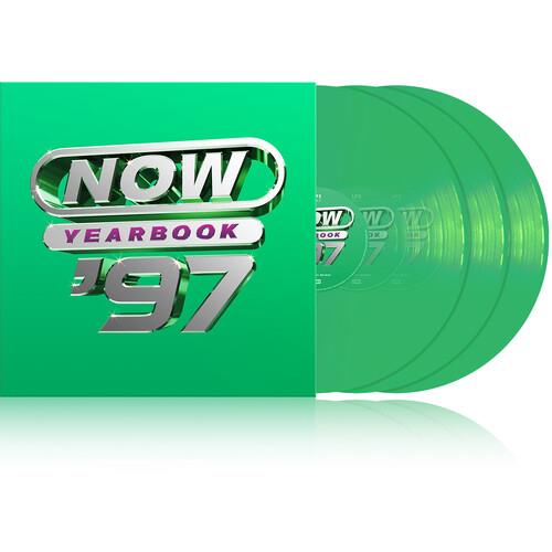 Green colored vinyl LP set with a matching green sleeve featuring silver and purple text