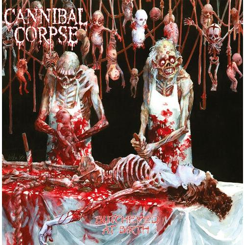 Butchered At Birth - White & Red Splatter Vinyl - Vinyl LP (White/Red)
