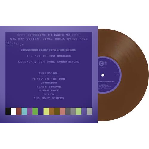 C64 Greatest Sids: The Art Of Rob Hubbard - Limited To 100 Handnumbered Edition (Brown Vinyl) - Limited Edition Vinyl LP (Brown)
