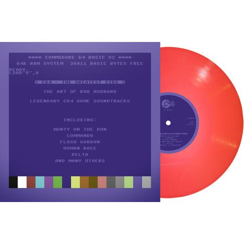 C64 Greatest Sids: The Art Of Rob Hubbard - Limited To 100 Handnumbered Edition (Light Red Vinyl) - Limited Edition Vinyl LP (Red)