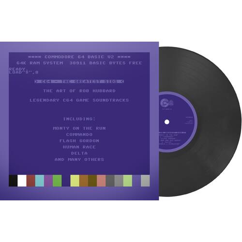 C64 Greatest Sids: The Art Of Rob Hubbard - Limited To 100 Handnumbered Edition (Dark Grey Vinyl) - Limited Edition Vinyl LP (Gray)