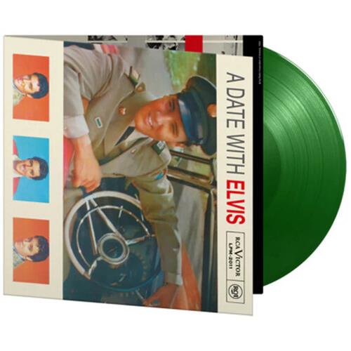 A Date With Elvis - Limited Gatefold 180-Gram Light Green Colored Vinyl - Limited Edition Vinyl LP 180 Gram (Green)