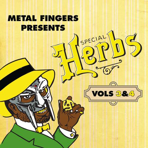 Metal Fingers Presents: Special Herbs Vol. 3 & 4 - Yellow - Vinyl LP (Yellow)