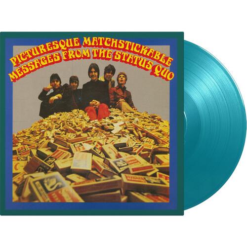 Picturesque Matchstickable Messages From The Status Quo - Limited 180-Gram Turquoise Colored Vinyl - Limited Edition Vinyl LP 180 Gram (Turquoise)