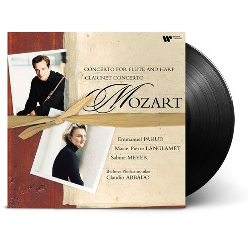 Mozart: Concerto for Flute & Harp, Clarinet Concerto - Vinyl LP