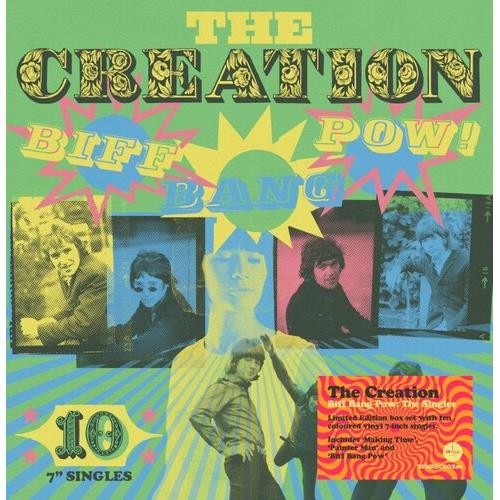 Biff Bang Pow: The Creation Singles Box - Boxset includes Ten Colored 7-Inch Vinyl Singles in Five Gatefold Digipak Sleeves - 7-Inch Single