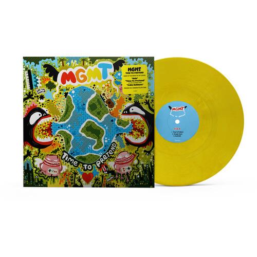 Time To Pretend - Banana Yellow - Vinyl LP (Yellow)