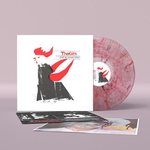 Enter: The Conquering Chicken - Clear w/Black & Red - Vinyl LP (Black/Red)
