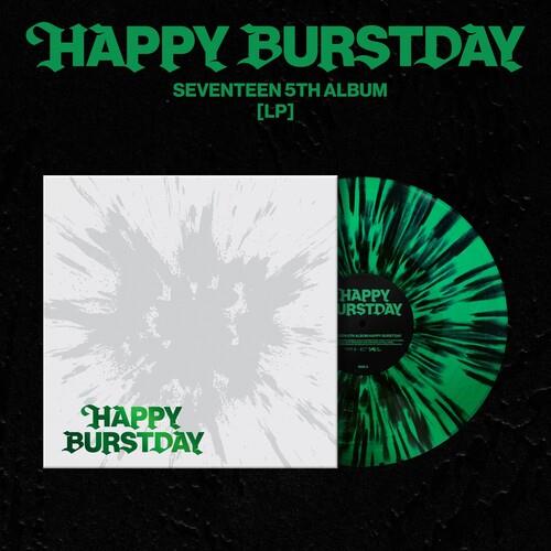 SEVENTEEN 5th Album 'HAPPY BURSTDAY' - Vinyl LP (Black/Green)