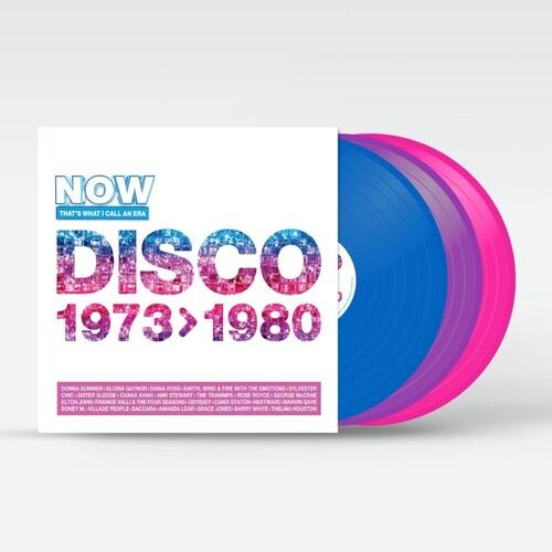 Now That's What I Call An Era - Disco: 1973-1980 / Various - Blue, Violet & Pink Colored Vinyl - Vinyl LP (Blue/Violet/Pink)