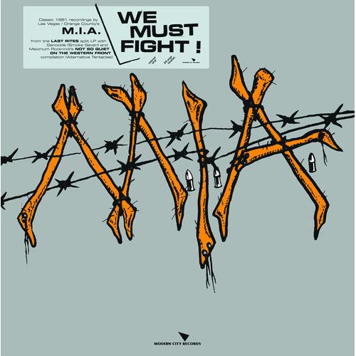 We Must Fight! - Hand-screened Cover Version - Vinyl LP