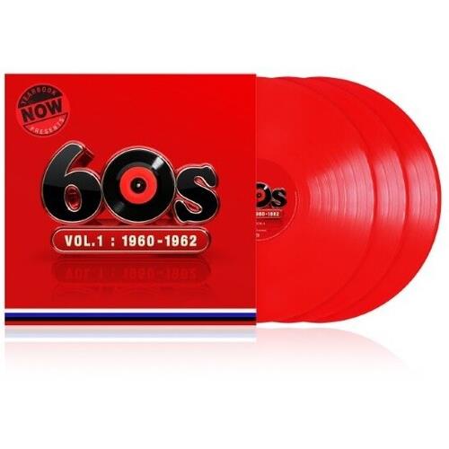 Now Yearbook Presents The 60s - Volume 1: 1960-1962 / Various - Bright Red Colored Vinyl - Vinyl LP (Red)