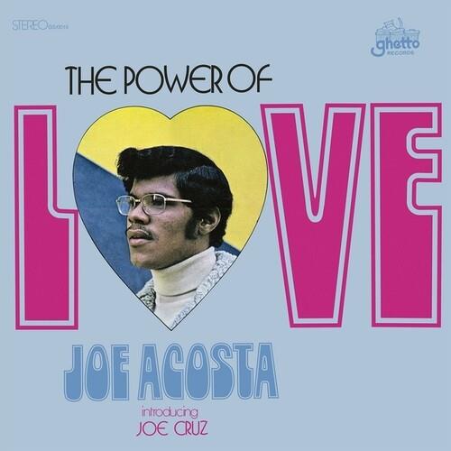 Vinyl LP cover featuring a portrait of a man with glasses inside a yellow heart, with large pink let