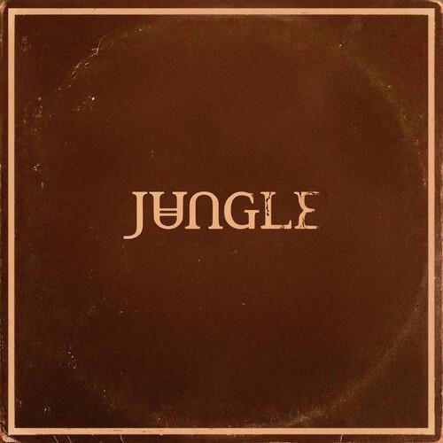 Brown vinyl record sleeve with the word JUNGLE in gold lettering