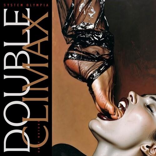 Vinyl LP cover featuring a surreal illustration of a hand in a black glove reaching toward an open m