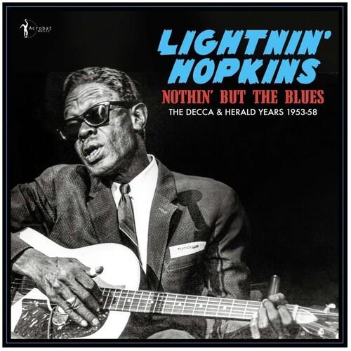 Black and white album cover featuring a man in sunglasses playing an acoustic guitar