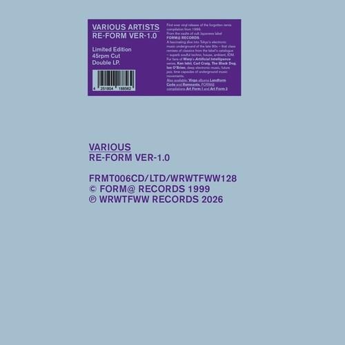 Re-Form Ver-1.0 / VARIOUS - Vinyl LP