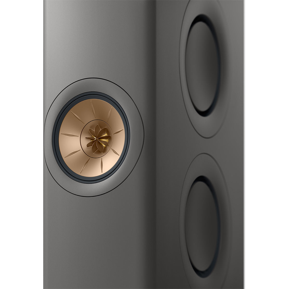 KEF LS60W Wireless Floorstanding Speakers - Pair (Titanium Grey)