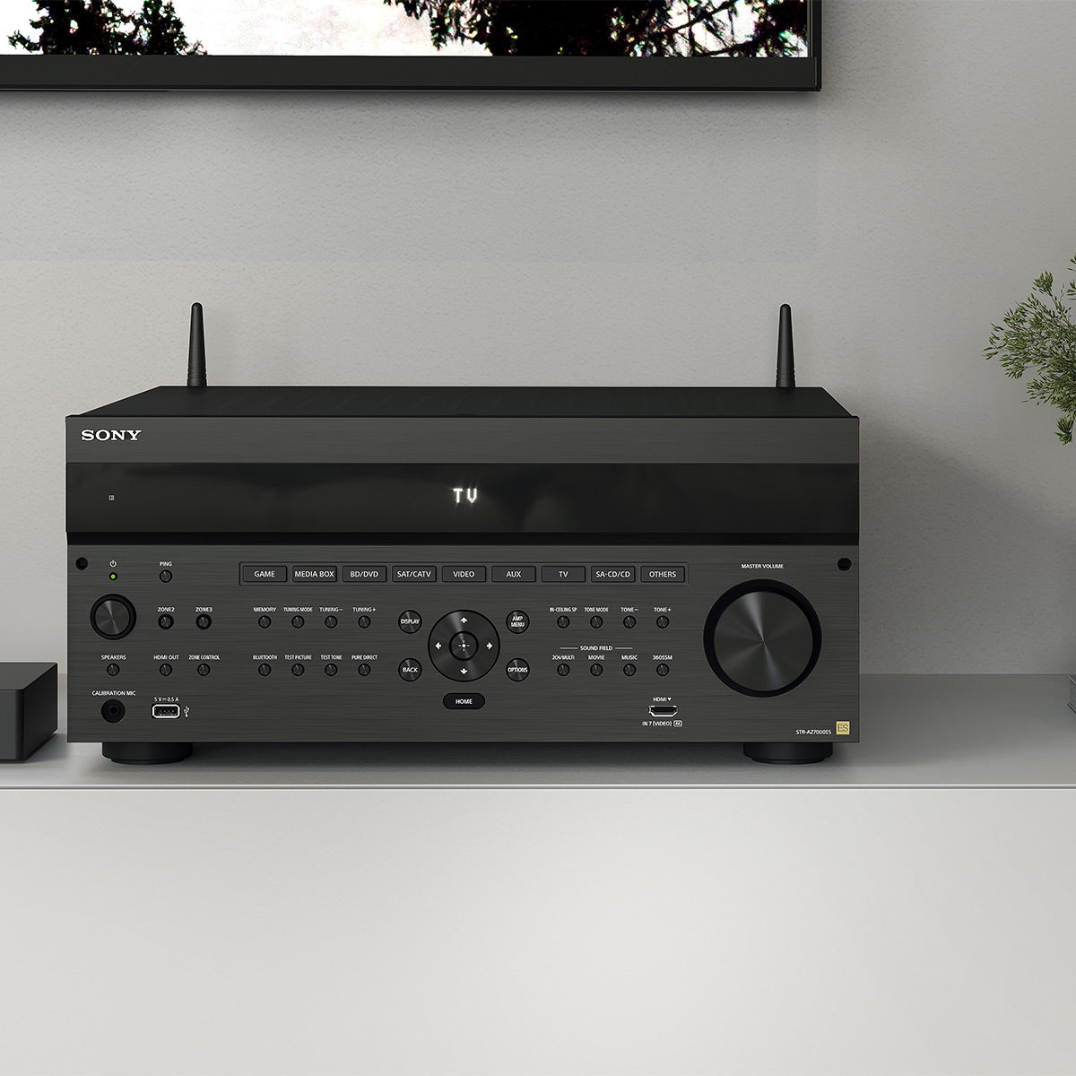 Sony STR-AZ7000ES 13.2 Channel 8K Home Theater AV Receiver with Sonos Port Wi-Fi Network Streamer