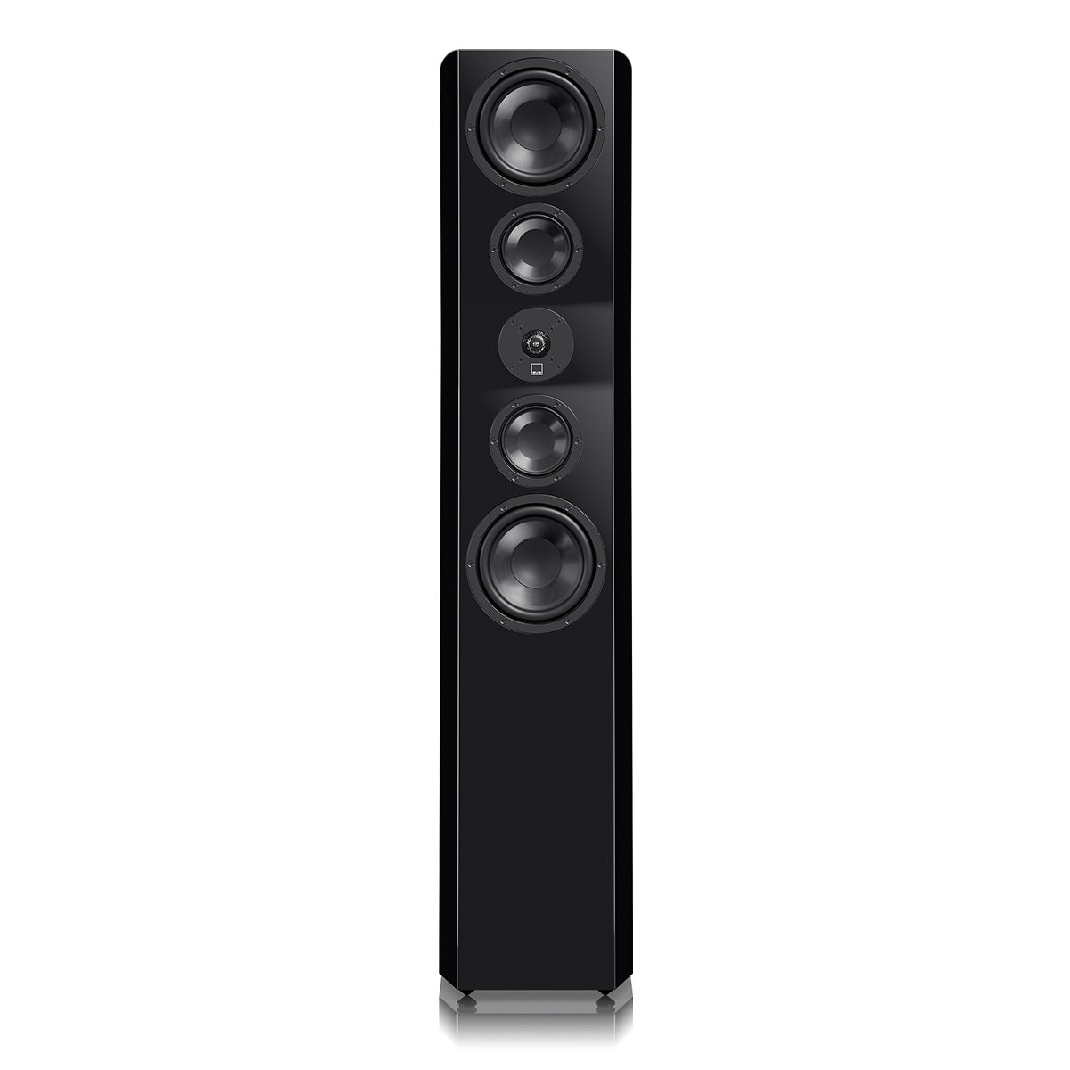 SVS Ultra Evolution Titan 3 Way Tower Speakers with Quad 6.5 Inch Woofers - Pair (Piano Gloss Black)