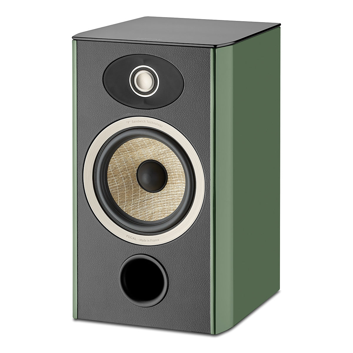 Focal Aria Evo X No. 1 Bookshelf Loudspeakers - Pair (High Gloss Moss Green)