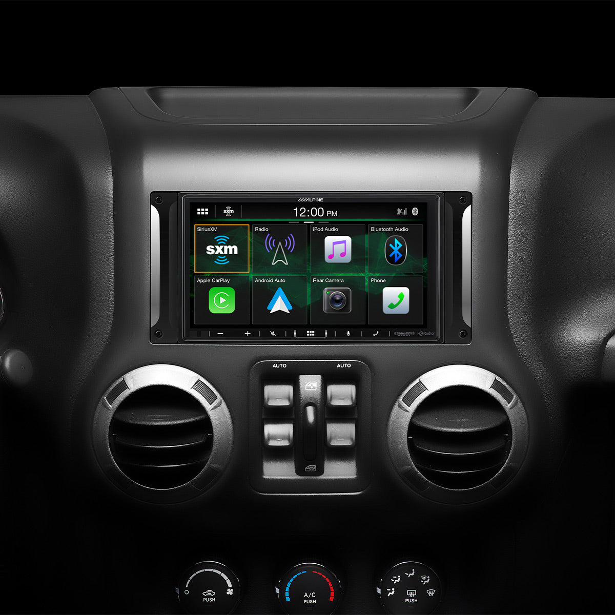 Alpine i407-WRA-JK 7" Multimedia Receiver for 2007-2018 Jeep Wrangler