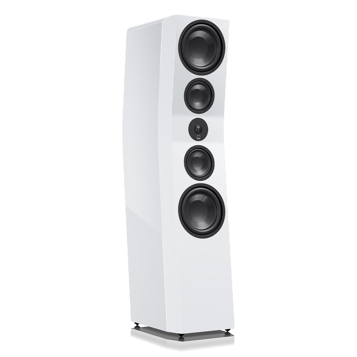 SVS Ultra Evolution Pinnacle Tower Speaker with Quad 8" Woofers - Each (Piano Gloss White)
