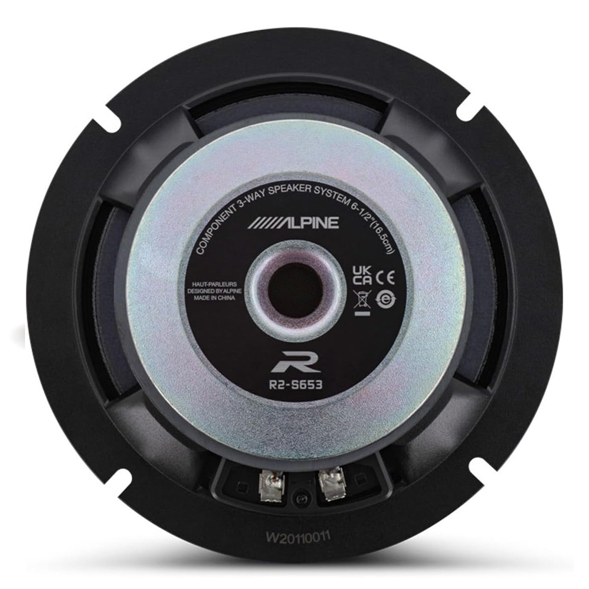 Alpine R2-S653 R-Series Pro 3-Way Component Speaker Set