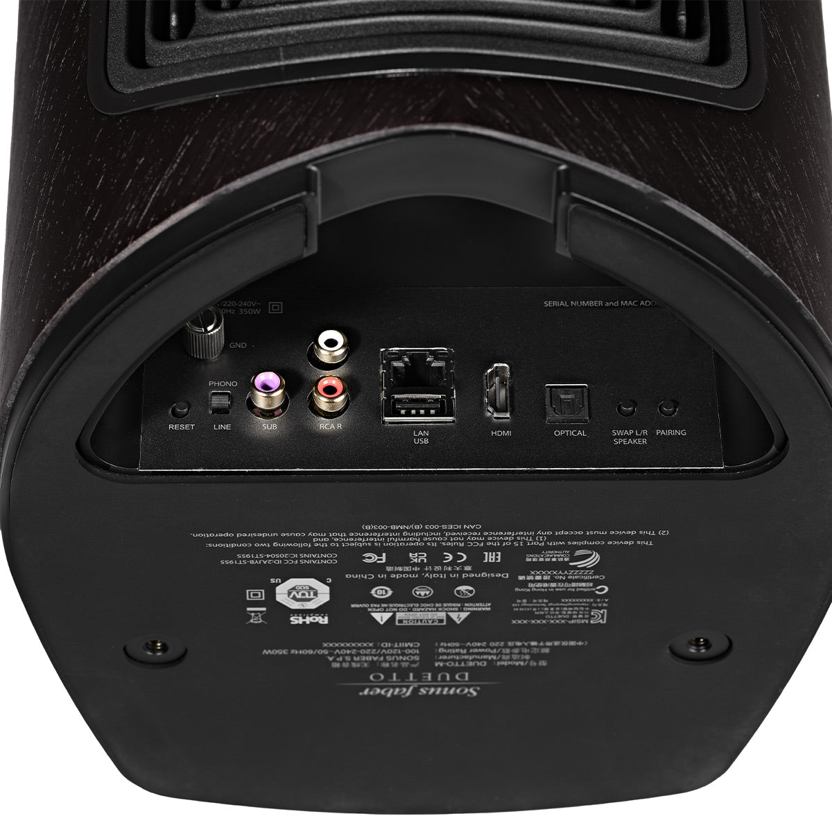 Sonus faber Duetto Wireless Bookshelf Speakers - Pair (Graphite)