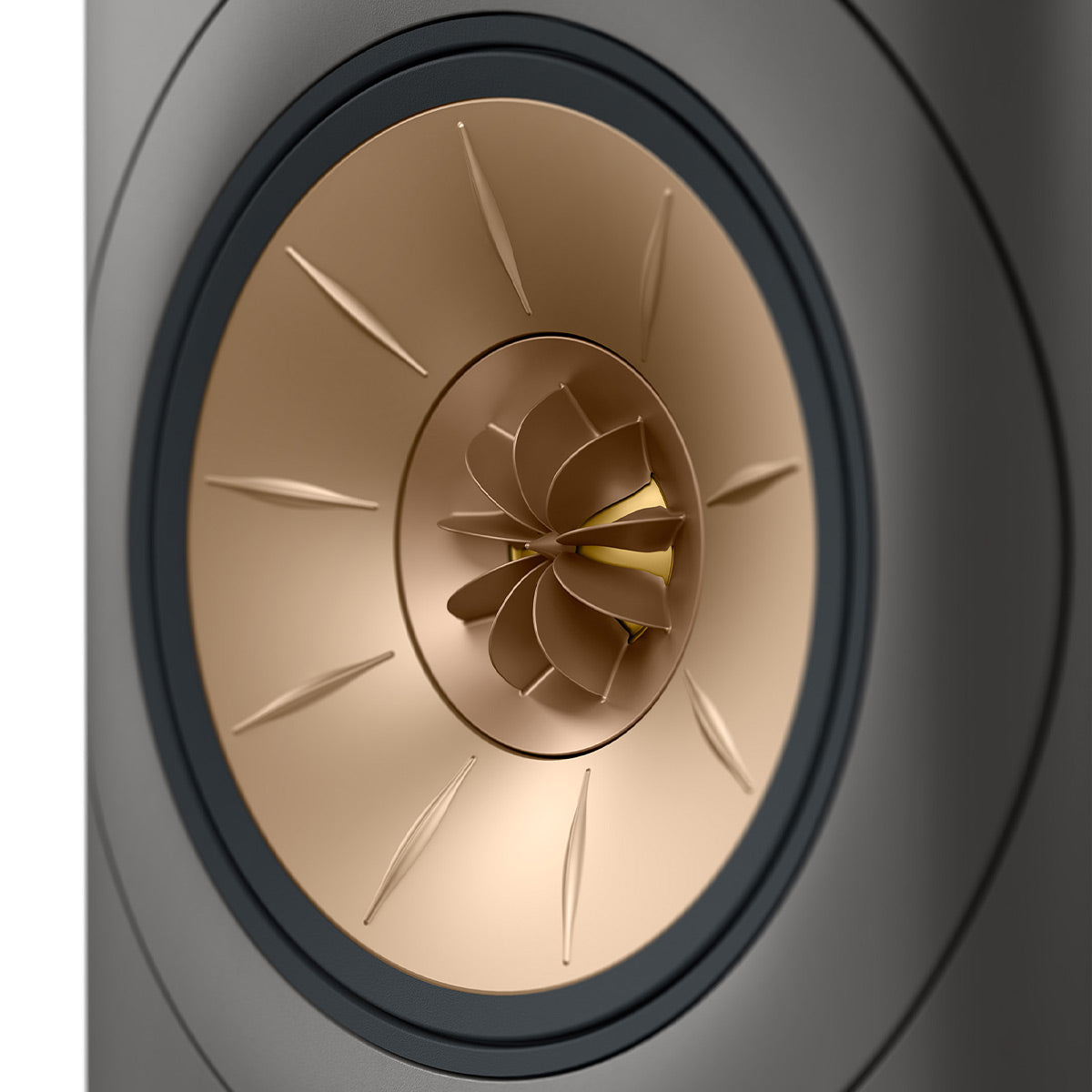 KEF LS60W Wireless Floorstanding Speakers - Pair (Titanium Grey)