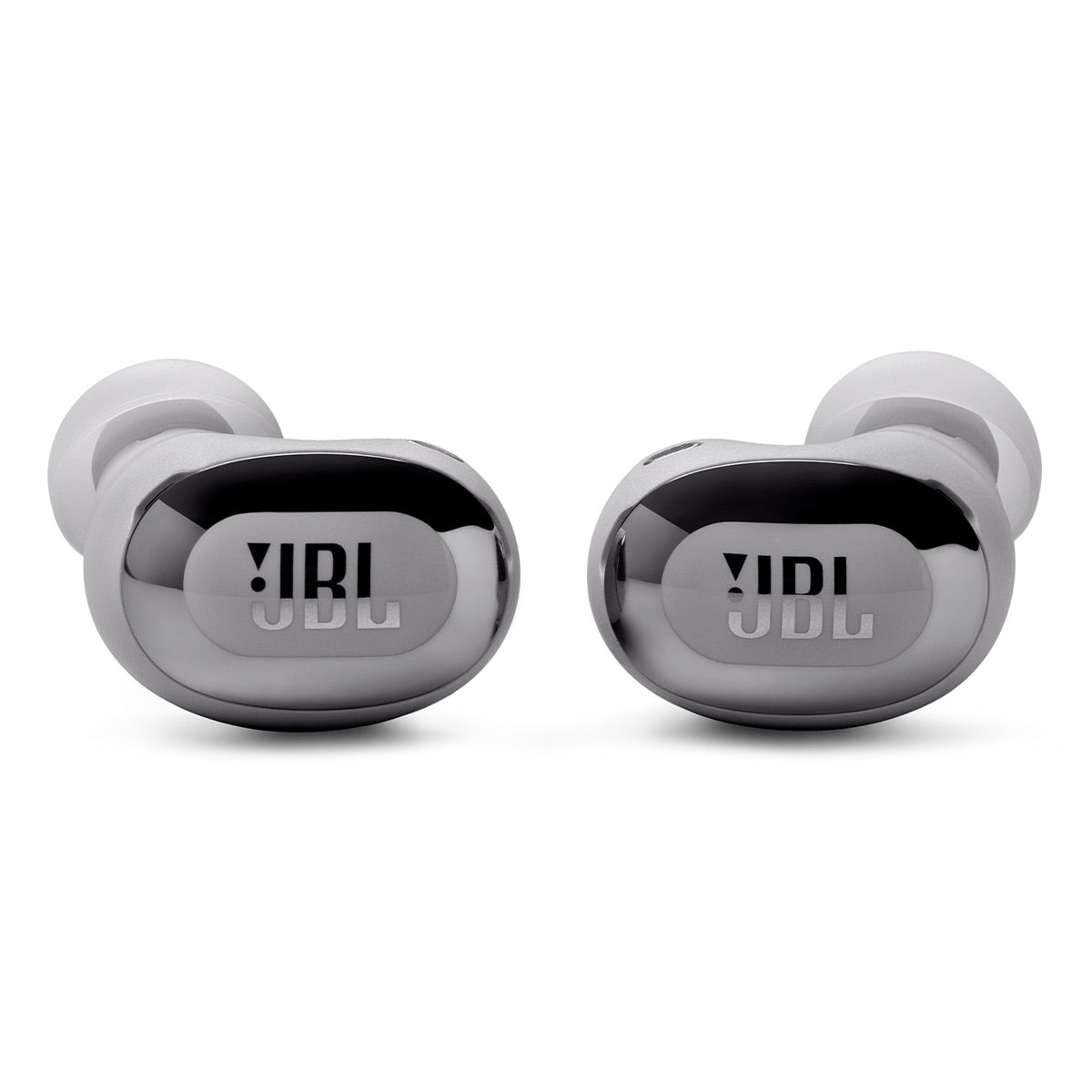 JBL Live Buds 3 Noise-Cancelling Earbuds with Smart Case (Silver)