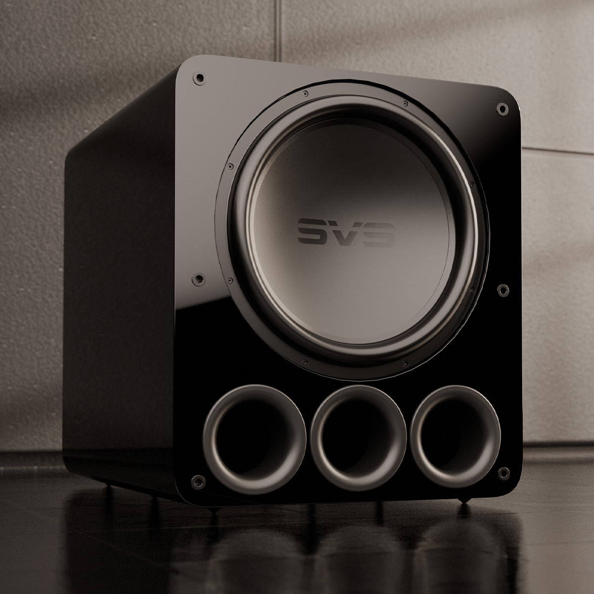 SVS PB17-Ultra 17 Inch Powered Subwoofer with Ported Box and DSP Control (Piano Gloss Black)
