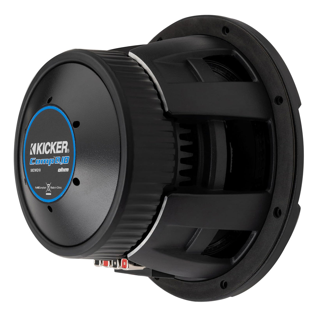 Kicker 51CWQ104 CompQ 10” 4-Ohm Subwoofer