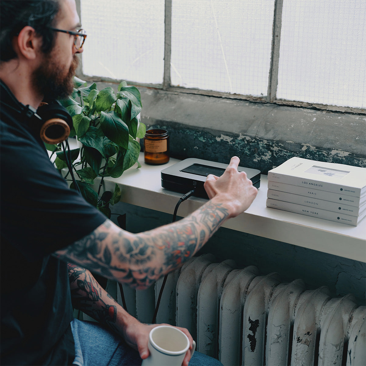 Bluesound NODE Wireless Multi-Room Music Streamer - Gen 4 (Black)