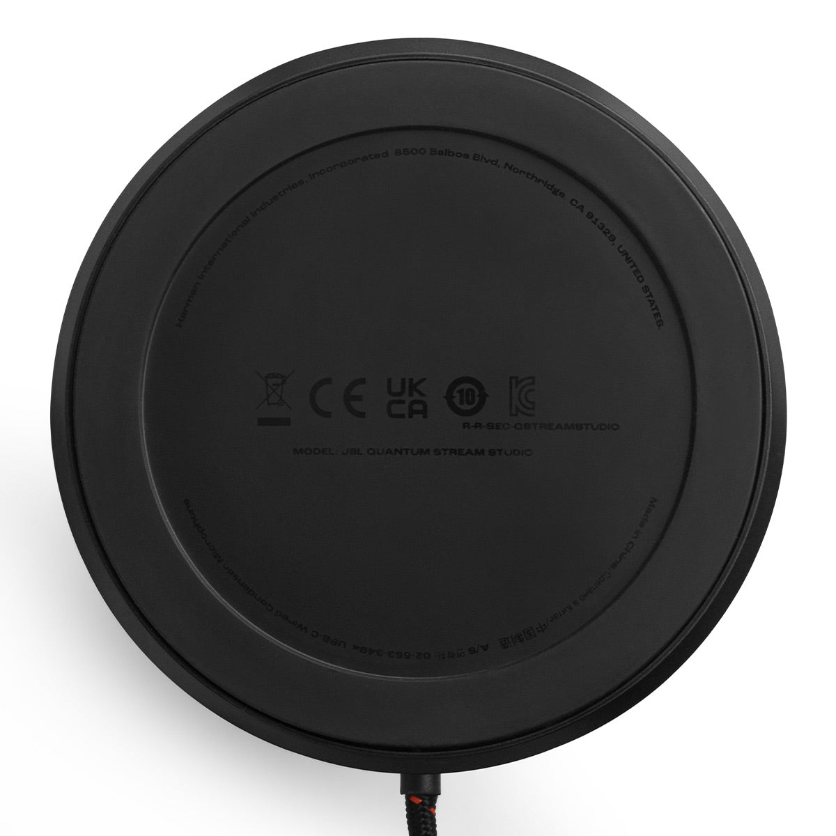 JBL Quantum Stream Studio Quad-Pattern USB Microphone for Streaming, Recording, & Gaming