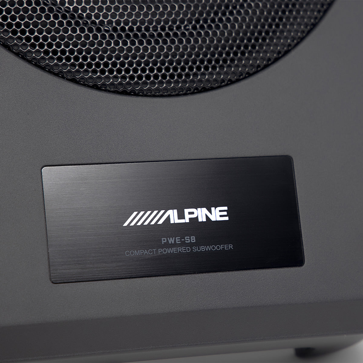 Alpine PWE-S8 Powered 8" Compact Subwoofer