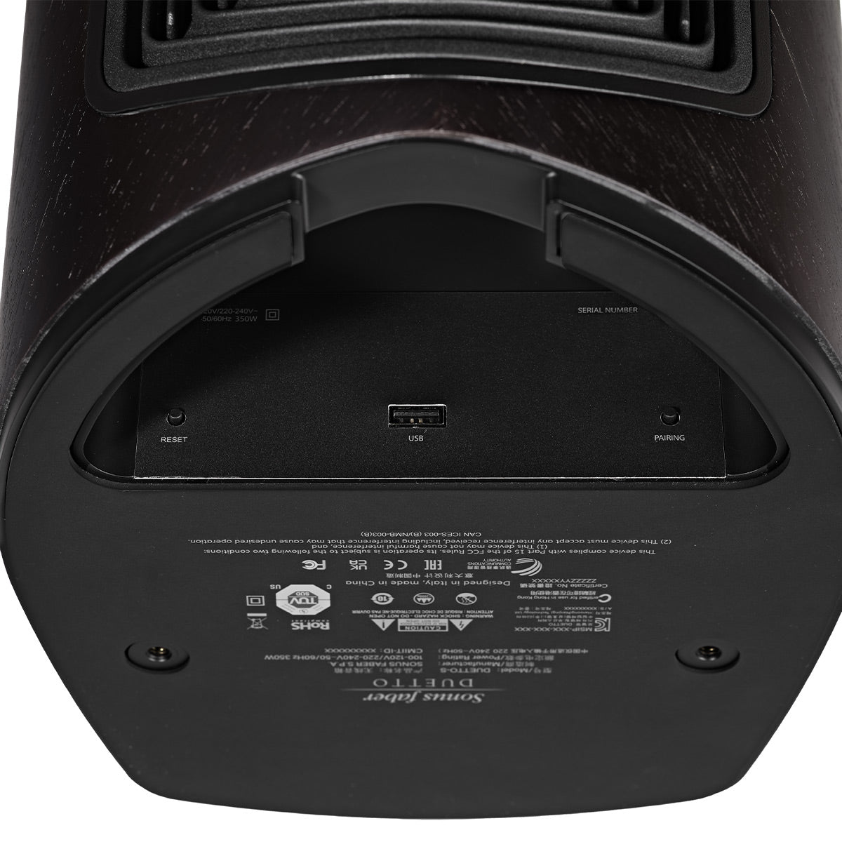 Sonus faber Duetto Wireless Bookshelf Speakers - Pair (Graphite)