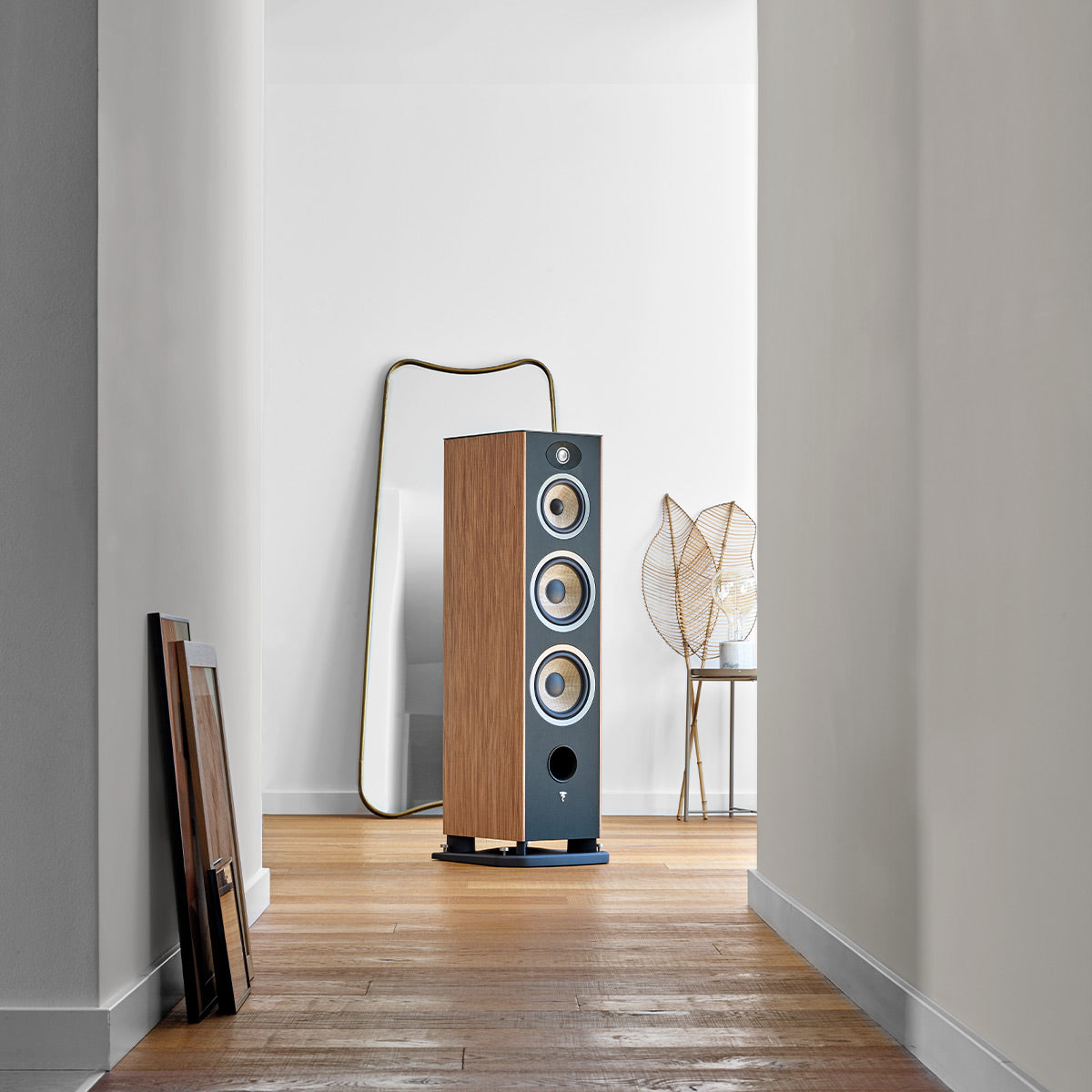 Focal Aria Evo X No. 4 Floorstanding Loudspeaker - Pair (Prime Walnut)