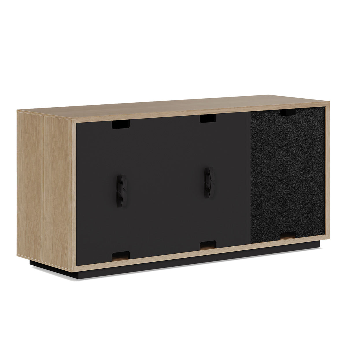BDI Profile 8477 Triple Console (Washed Oak)