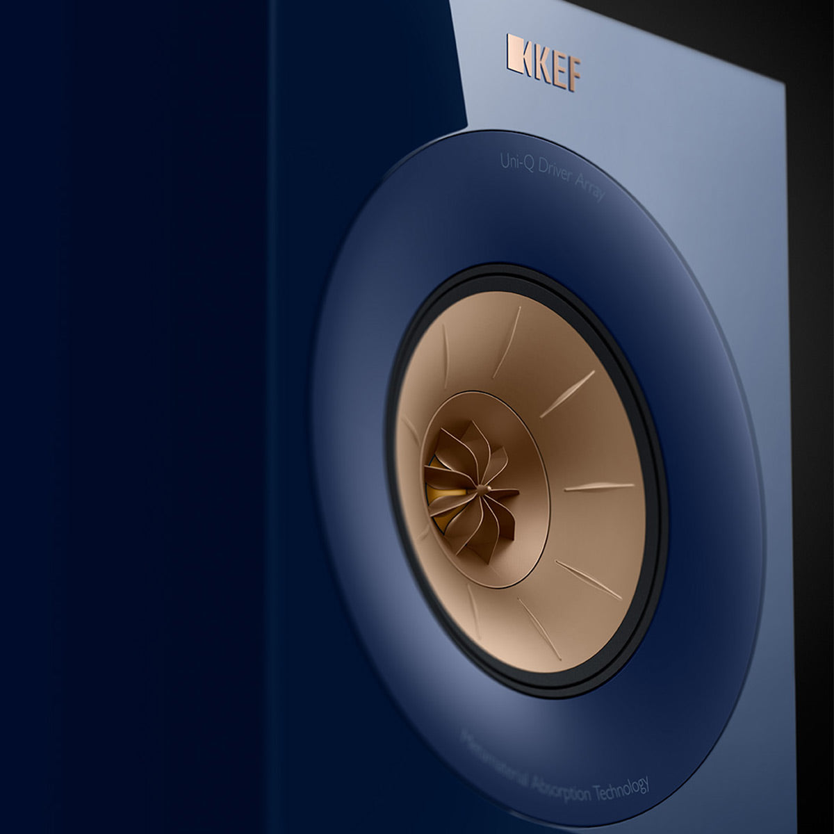 KEF R3 Meta Bookshelf Speaker - Pair (Gloss Indigo Limited Edition)