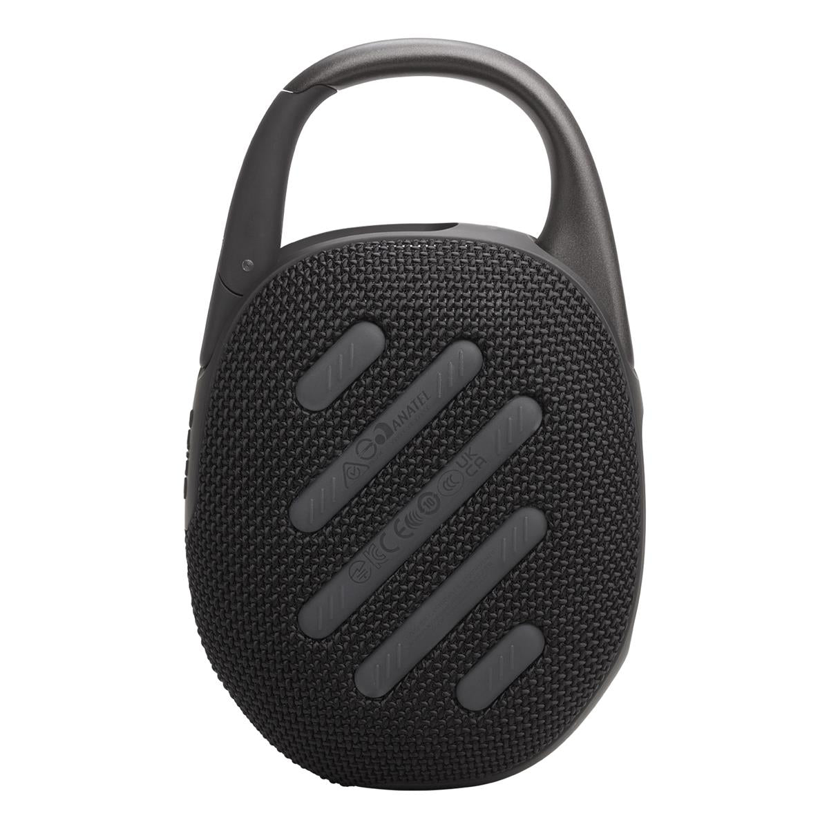 JBL Clip 5 Ultra Portable Bluetooth Speaker with gSport Carbon Fiber Case (Black)