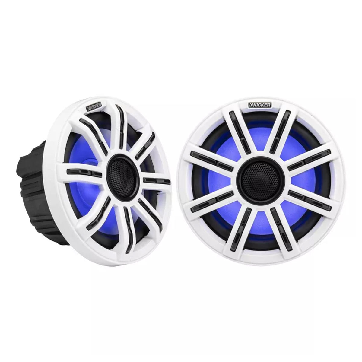 Kicker MSS8 8" Marine Component Speakers - Pair