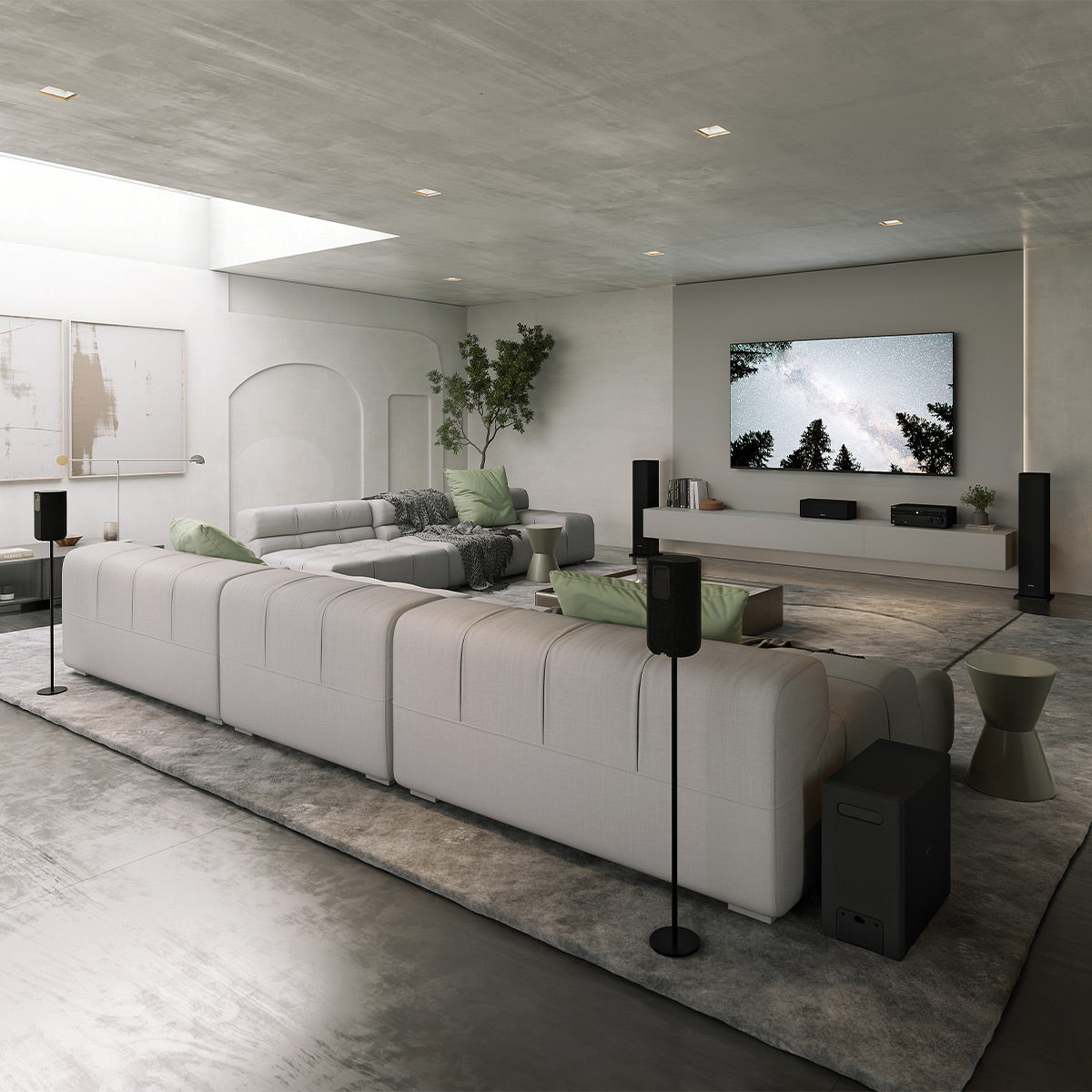 Sony STR-AN1000 7.2 Channel 8K AV Receiver with AudioQuest SKY 3m HDMI Cable