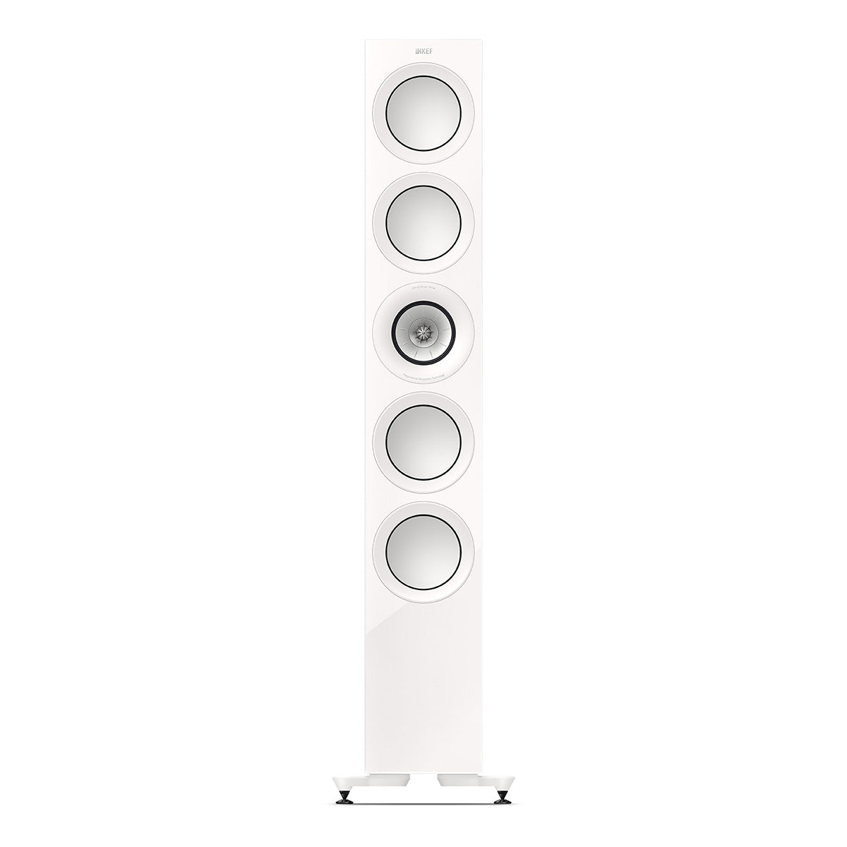 KEF R11 Meta Floorstanding Speaker - Pair (Gloss White)
