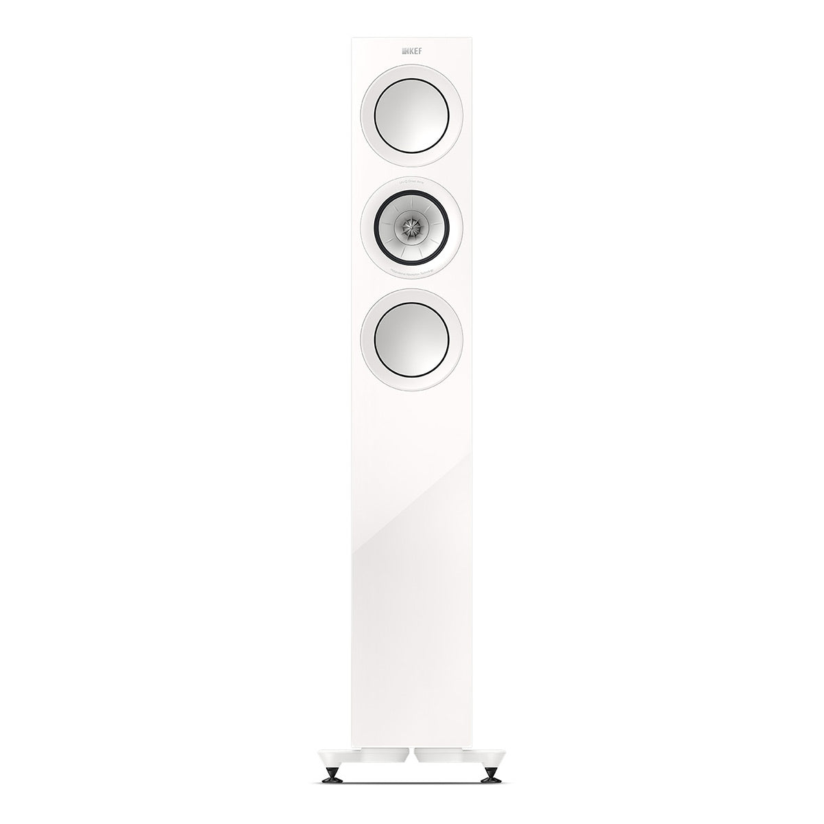 KEF R5 Meta Floorstanding Speaker - Each (Gloss White)