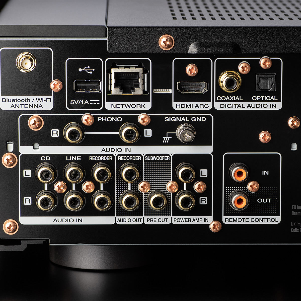 Marantz MODEL 40n Integrated Stereo Amplifier with Streaming Built-In (Black)