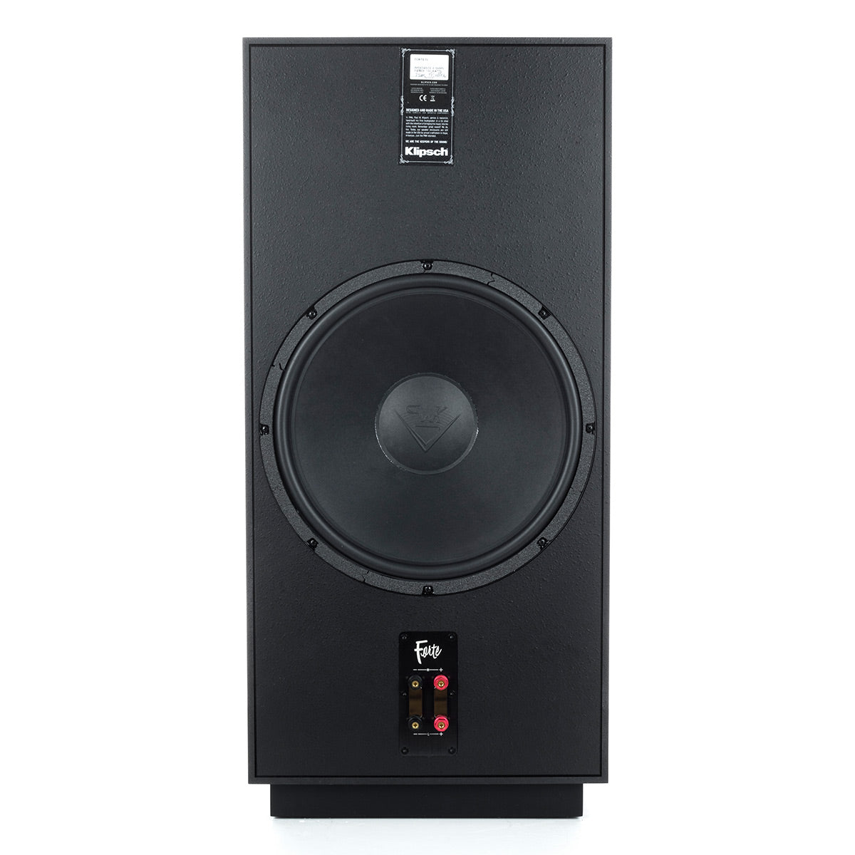 Klipsch Forte IV Heritage Series 3-Way 12" Horn-Loaded Loudspeaker - Each (American Walnut)