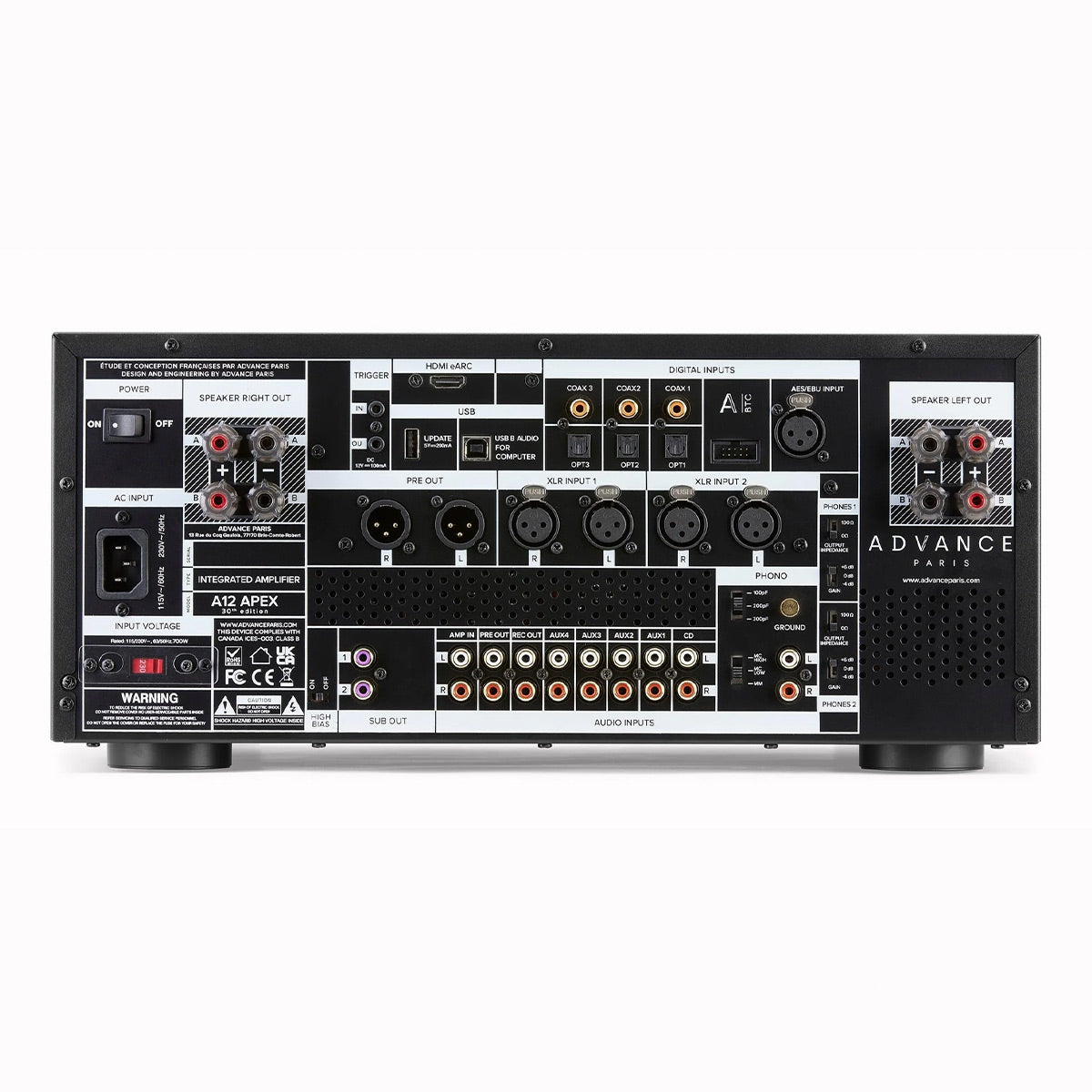 Advance Paris A12 APEX Integrated Amplifier