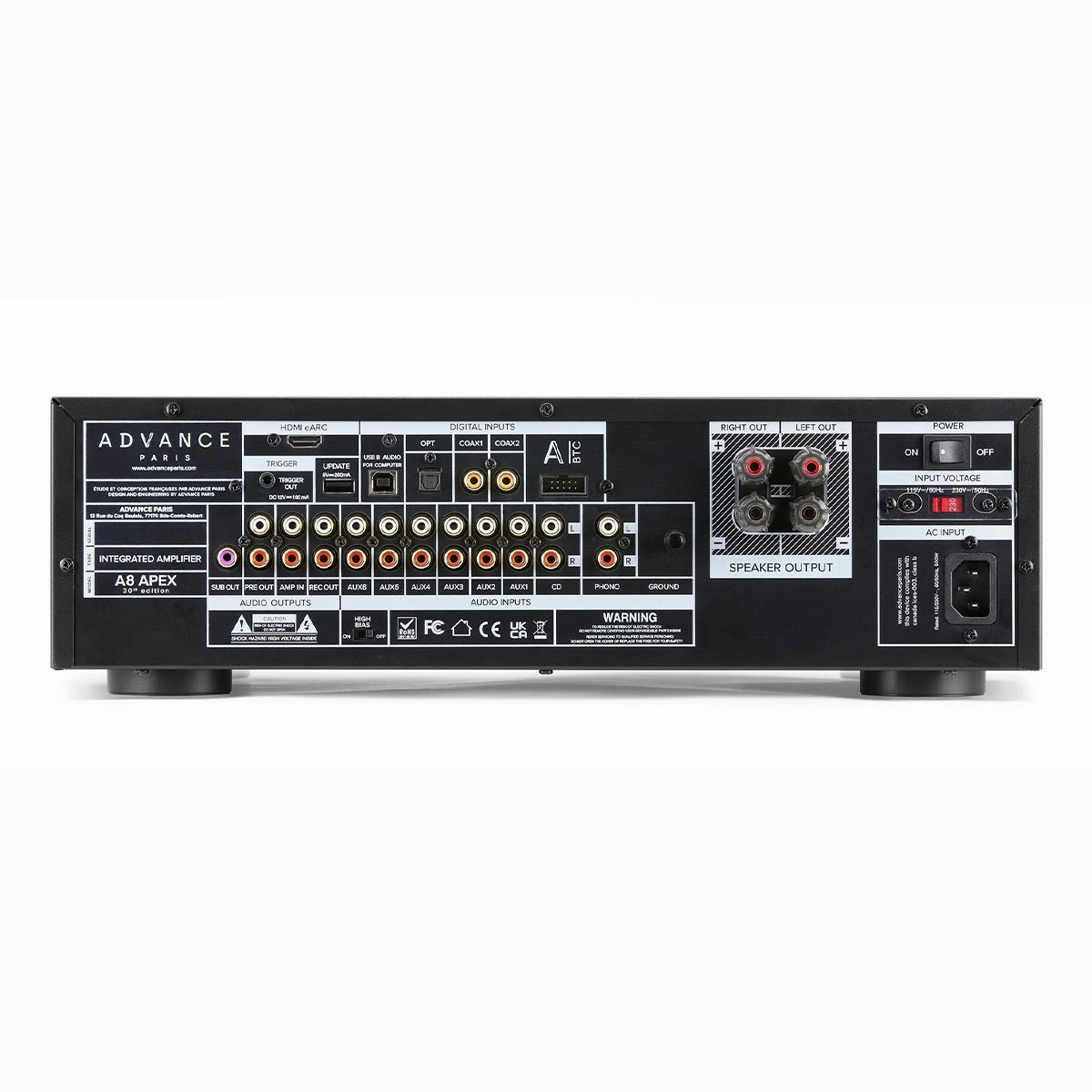 Advance Paris A8 APEX Integrated Amplifier