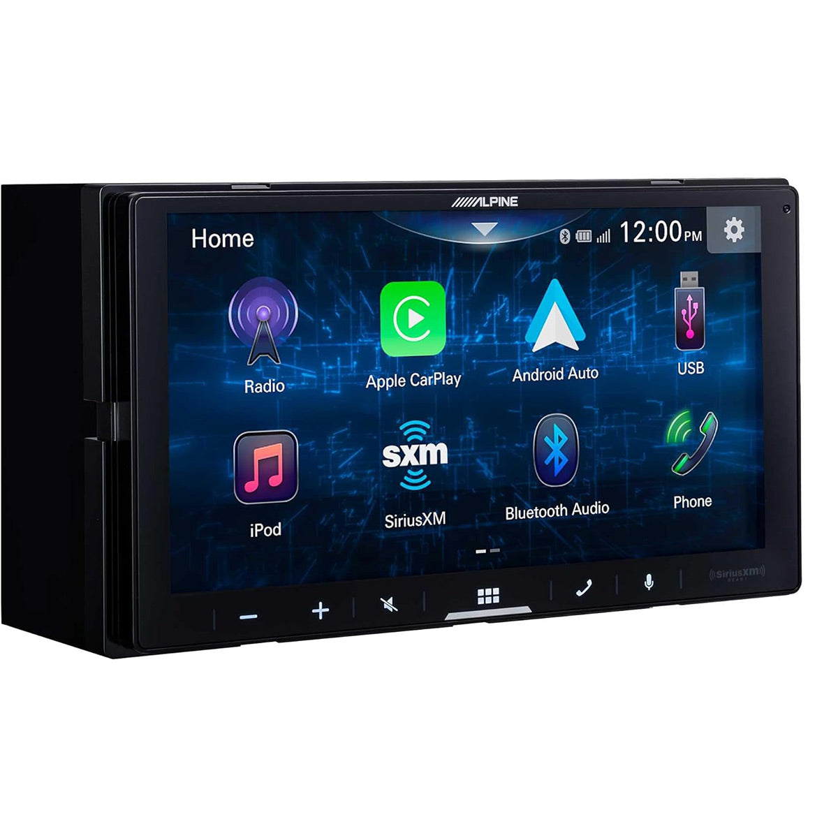 Alpine iLX-W670-S 7" Ultra-Shallow Digital Media Receiver with Steering Wheel Control